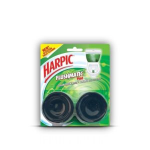 2 x Harpic Flushmatic Twin Pine, 100 gm