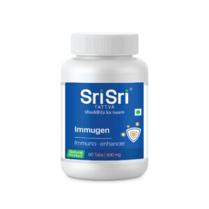 1x60tab Sri Sri Immugen - Immuno Enhancer - 60 Tabs 500mg Long Expiry