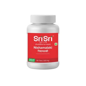 10x60tab Sri Sri Nishamlaki Tablet - Anti-Diabetic, 600 Tabs 500mg Long Expiry