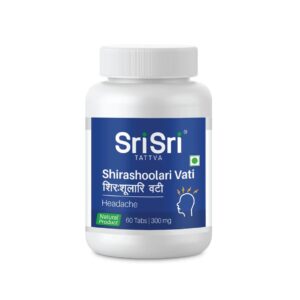 10x60tab Sri Sri Shirashoolari Vati - Headache, 600 Tabs 300mg Long Expiry