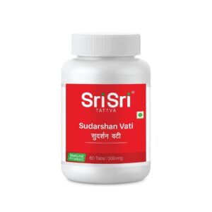 10x60tab Sri Sri Sudarshan Vati - Fever & liver Disorders , 600 Tabs 500mg Long Expiry