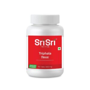 10x60tab Sri Sri Triphala - Tridosha Balancer, 600 Tabs 500mg Long Expiry