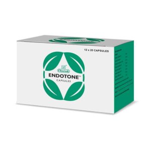 10x Charak Pharma Endotone Capsules (Manages endometriosis) - 200 Cap