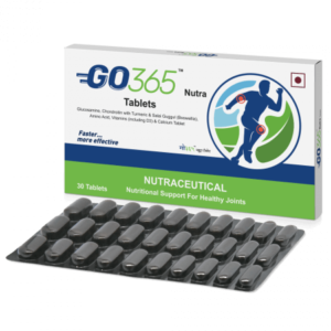 10x Charak Pharma GO365 Nutra Tablet (Keeps joints and cartilages healthy) - 300 Tab