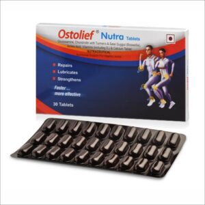 10x Charak Pharma Ostolief Nutra (Manages osteo-arthritis)  - 300 Tab