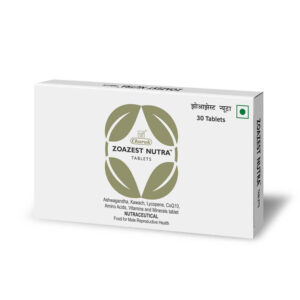 10x Charak Pharma Zoazest Nutra Tablets (Improves Sperm Count)  - 300 Tab