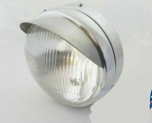 Headlight with Peak For Royal Enfield Classic 350cc 500cc Headlamp 7"