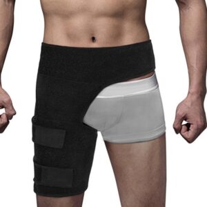 Hip Thigh Support Groin Support Brace Compression Thigh Strap Wrap 1pcs