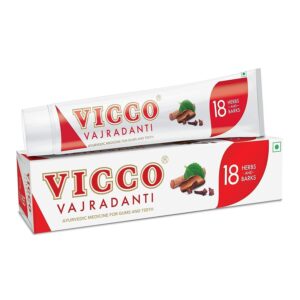 3X Vicco Vajradanti Toothpaste, Ayurvedic Herbal Toothpaste - 200 Gram