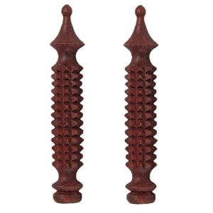 Acupressure Wooden Jimmy Probe Therapeutic Stick, 2 Pc