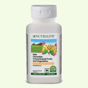 Amway Nutrilite Kids Chewable Concentrated Fruits and Vegetables Tablets 60tab