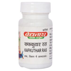 Baidyanath Jhansi Kafkuthar Ras, 80 Tablets
