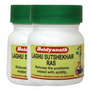 Baidyanath Laghu Sutshekhar Tab (50tab)(Pack of 2)