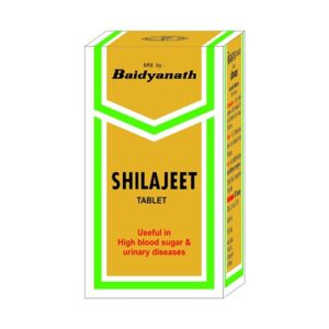 Baidyanath Shilajeet (Shilajit) - 50 Tablets