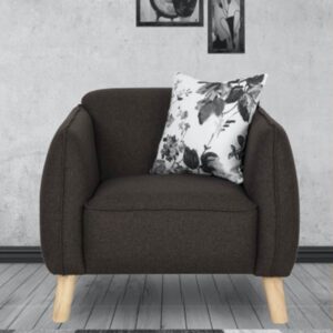 1 Seater Sofa in Brown Colour