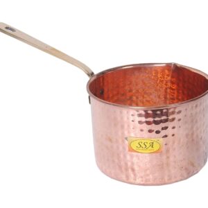 Copper Pan Hammered, Brown 1250ml 1pc