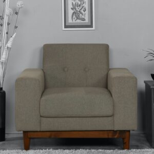 1 Seater Sofa in Sandy Brown Colour