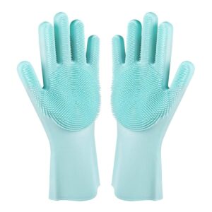 Gentle Bathing Shampoo Massage Gloves for Dogs Cats