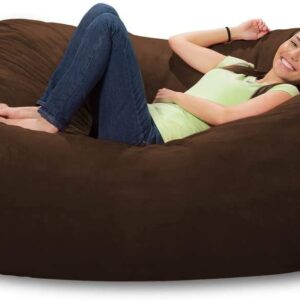 Giant Bean Bag Chair 6ft Large Indoor Living Room Gamer Bean Bags Without Beans, Cushion Lounger (Without Beans) Diff Colors