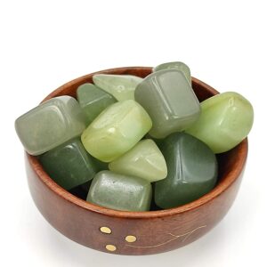 Green Aventurine Tumbled Stone Pebbles Vastu Feng-Shui Chakra Reiki Healing Crystals