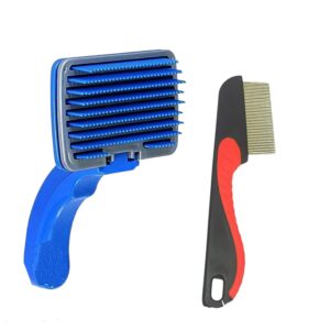 Grooming & Deshedding Combo Pack of 2