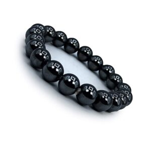 Hematite Bracelet for Protection & Grounding Charm Crystal Bracelet