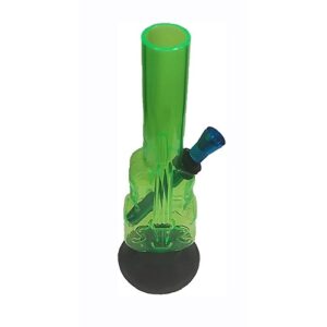 Highly Durable New Guitar Design Glass Bong Smoking Hookah Bongs (Green)