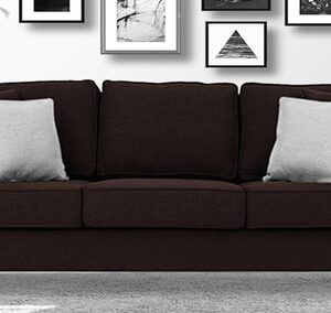 3 Seater Sofa In Brown Colour