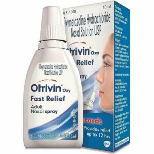 Otrivin Oxy Fast Relief Adult Nasal Spray Relief From Blocked Nose 10 ml