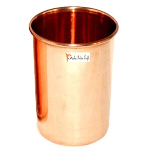 Pure Copper Glass Tumbler, Capacity 320 ML