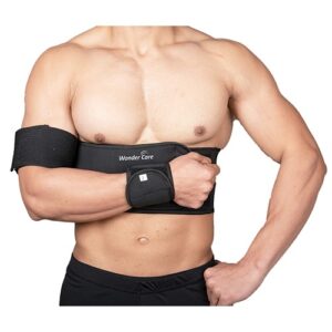 Shoulder Immobilizer Support Brace Sling (Large, Black)