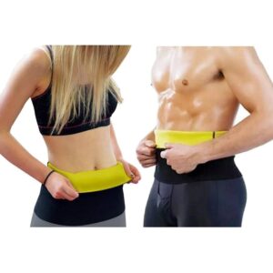 Sweat Slim Belt Waist Hot Shaper Premium Series - 2.5 mm Thickness Unisex, Slimming Belt, Tummy Trimmer